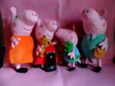 Peppa Pig E Familia - Kit 04 Personagens - Frete Grátis
